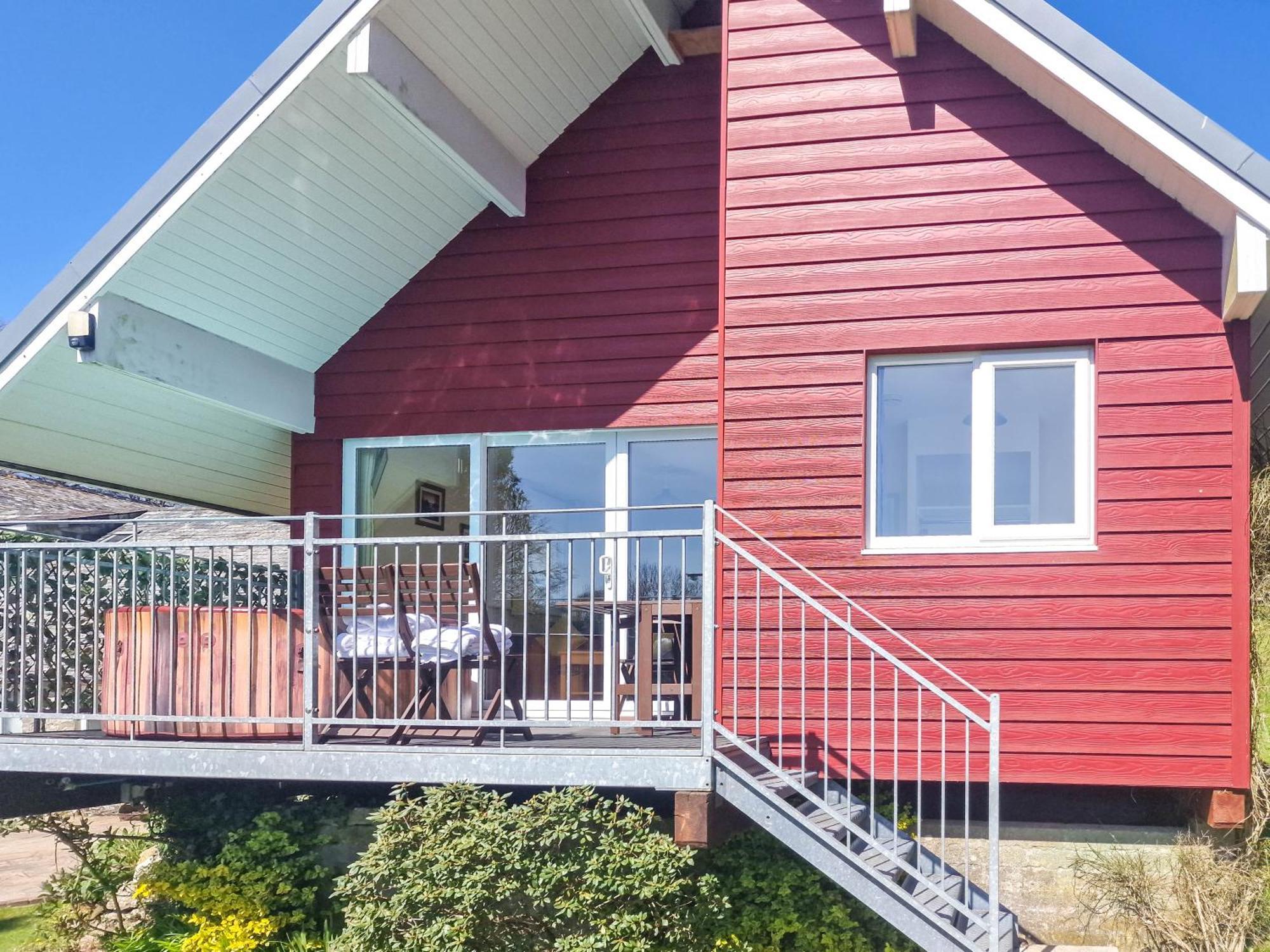 Ta Mill Cottages & Lodges - Meadowview Chalet 1 لاونسستون المظهر الخارجي الصورة